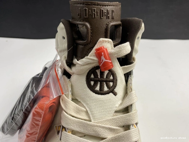 Brown Quai54 6 AIR (2020) CZ4152-100 Sail Retro Jordan 0719